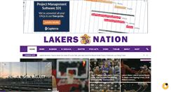 Desktop Screenshot of lakersnation.com
